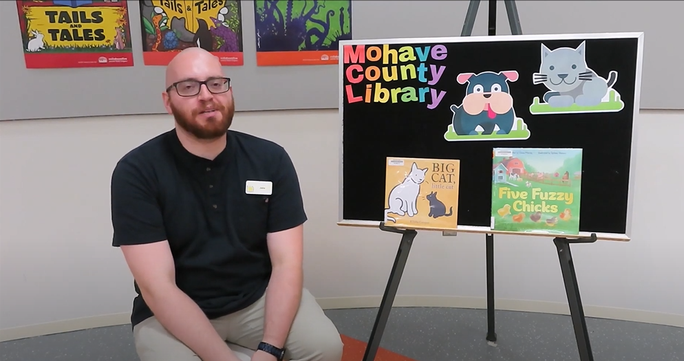 Mohave County Library Virtual Storytime - "Big Cats and Little Chicks"